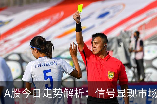 A股今日走势解析：信号显现市场变革迹象